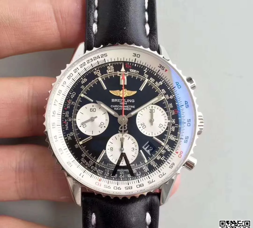 Breitling Navitimer AB012012.BB01.435X.A20BA.1 JF Factory 1:1 Best Edition Replica Watch Swiss ETA7750